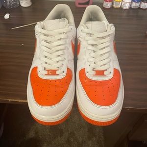Mens Air Force 1s used. Custom painted. 10.5